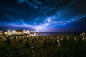 Nacht Ostsee Strand Insel Usedom Sterne