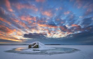 Fotograf Insel Usedom Sonnenuntergang Achterwasser Strand Landschaftsfoto Pudagla